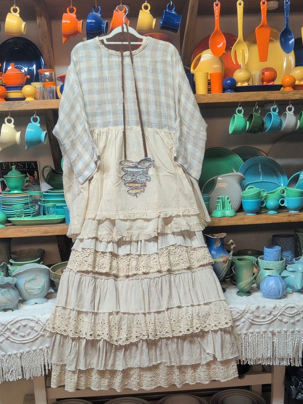 "NWTO"JADED GYPSY Layers Of Love Skirt